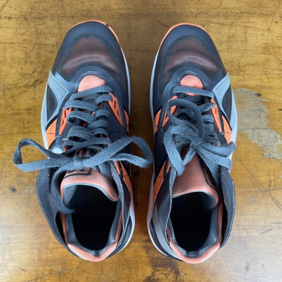 Nike Men’s Lunar 180 Trainers SC Cool Wolf Grey Atomic Orange 630922-002 Sz US 8